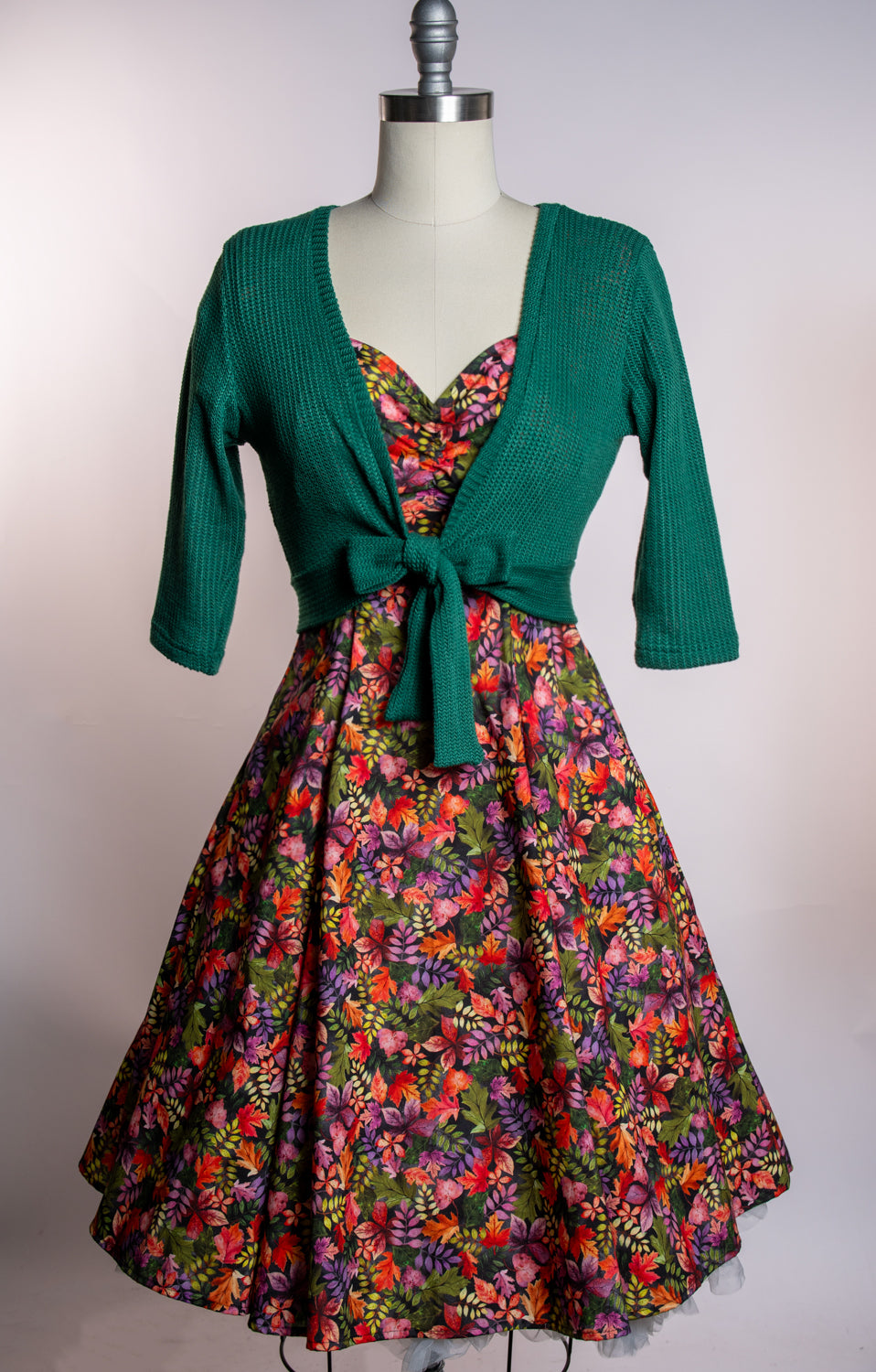 Sweet Sweater - Open Knit, Evergreen