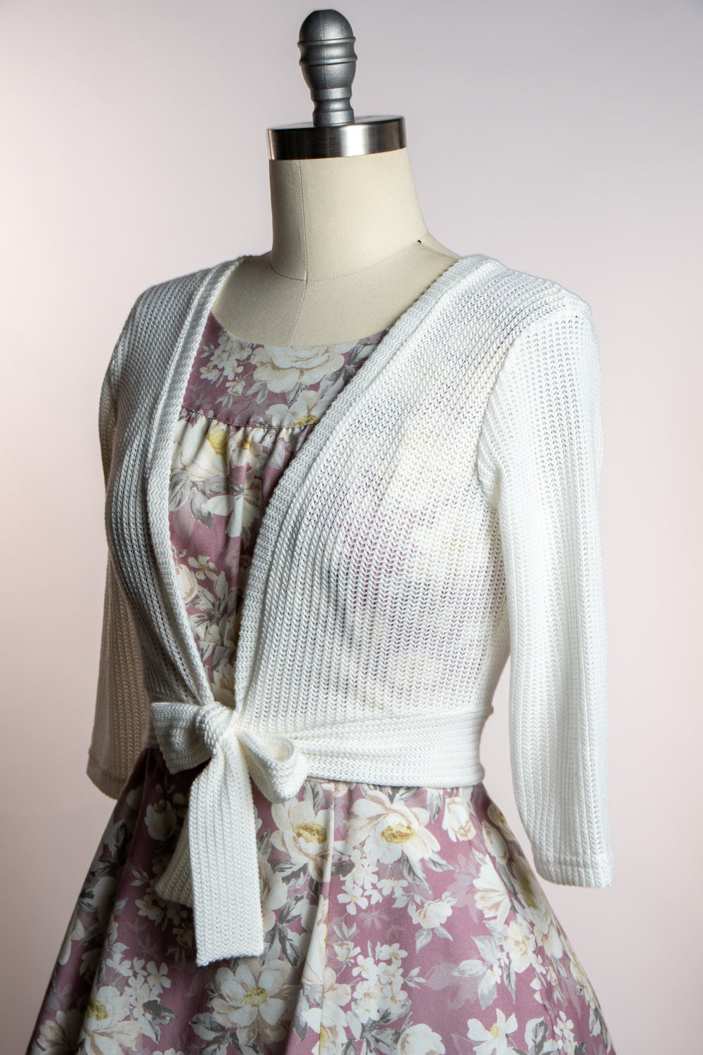 Sweet Sweater - Open Knit, White