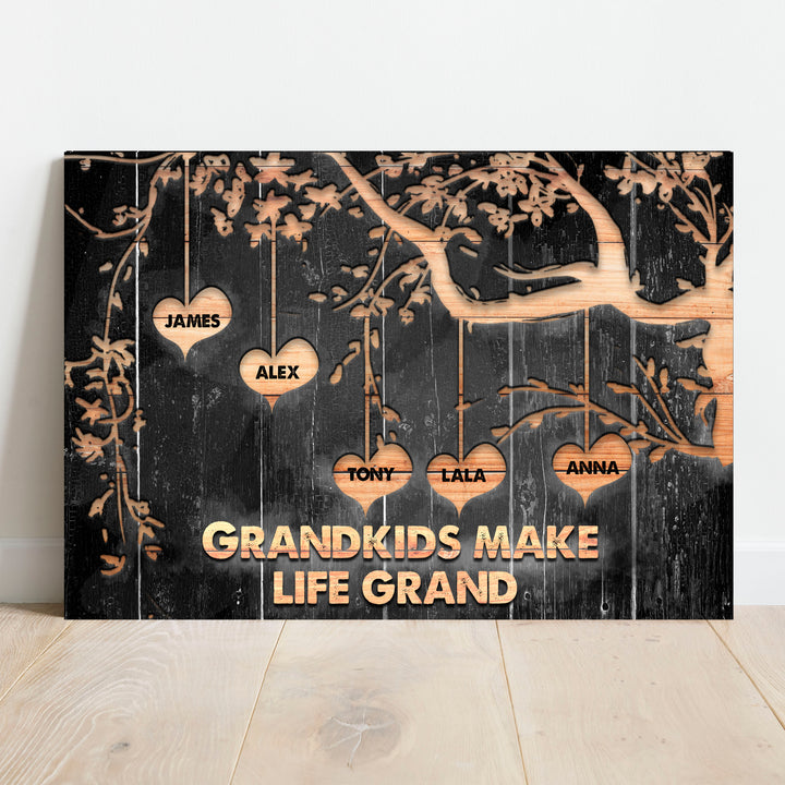Grandkids Make Life Grand Sign II