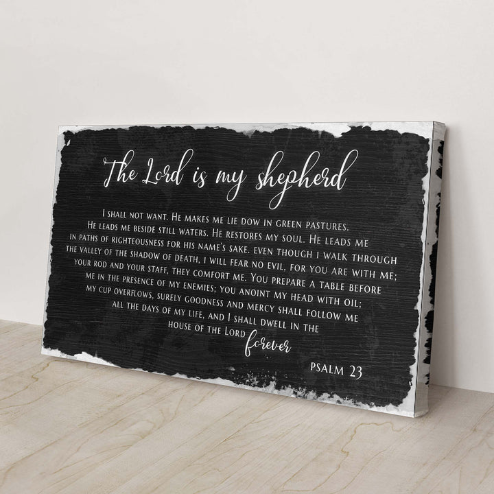 Psalm 23 - The Lord Is My Shepherd Sign IV