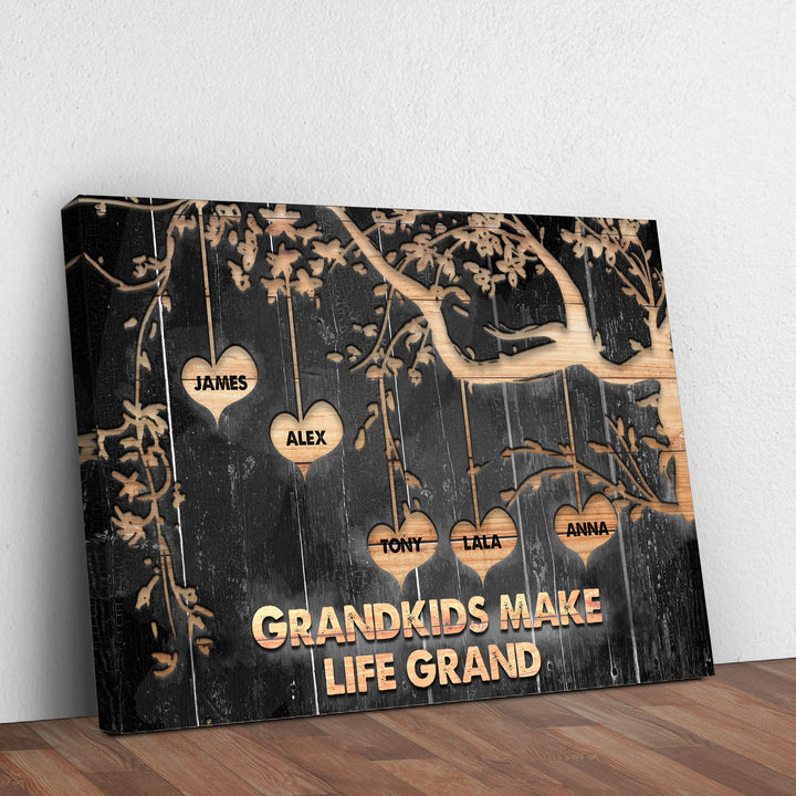 Grandkids Make Life Grand Sign II