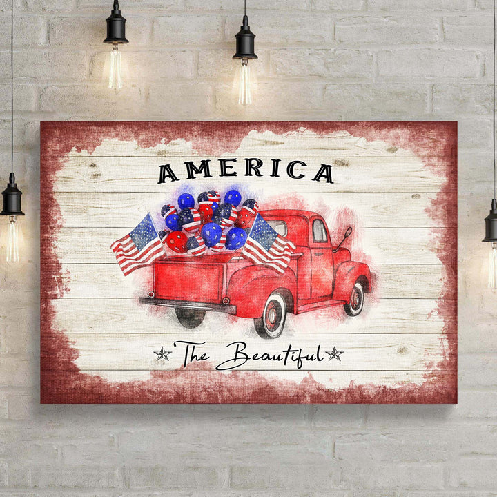 America The Beautiful Sign II