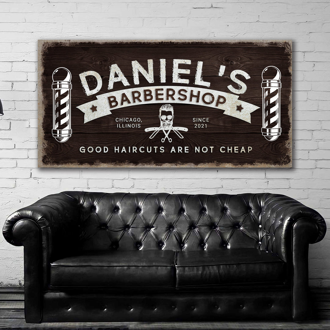 Barbershop Sign