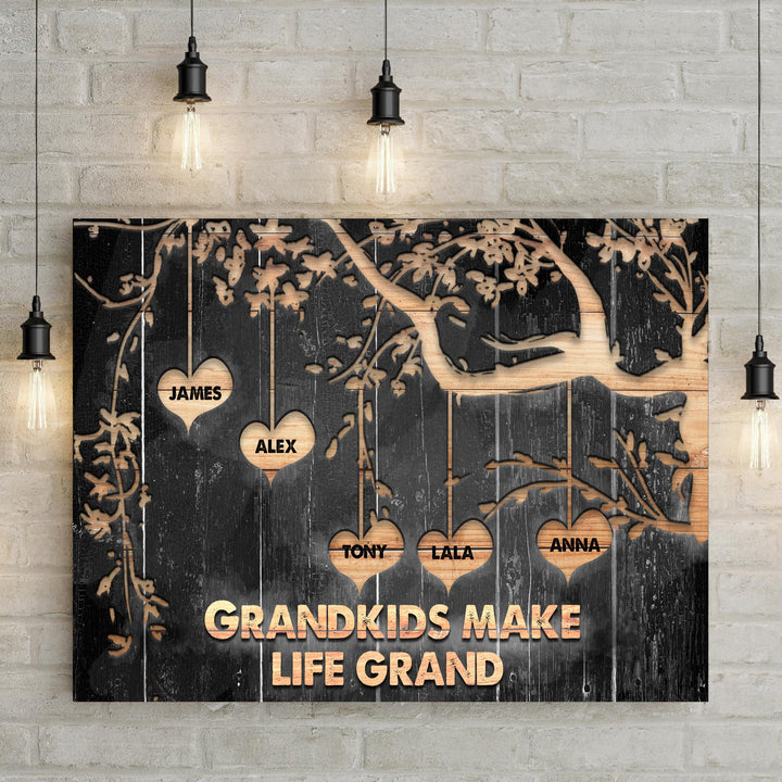 Grandkids Make Life Grand Sign II