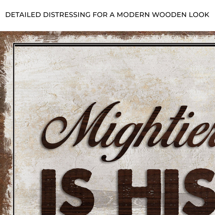 Psalm 93:4 - Mightier Than The Waves Sign IV