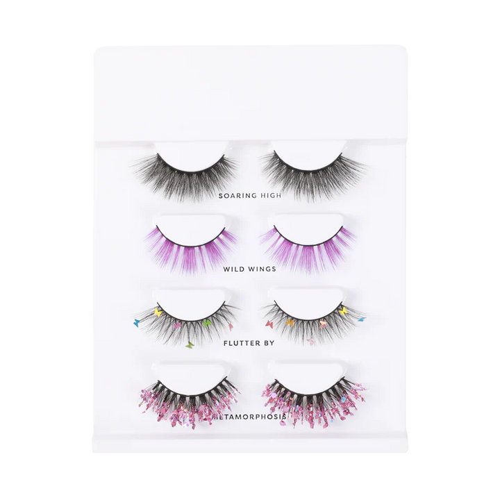 Empowered Butterfly | Flutter Lashes 4 pair Lash Set
