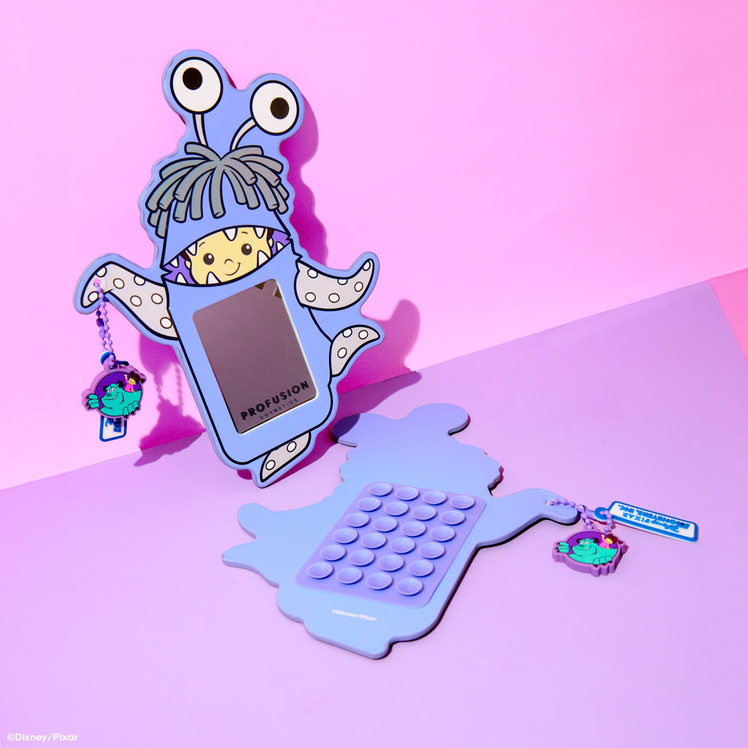 Boo's Peekaboo Mirror | Cosmetic Mirror With Silicone Suction