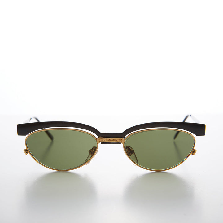 90s Floating Lens Cat Eye Vintage Sunglass - Trina 2