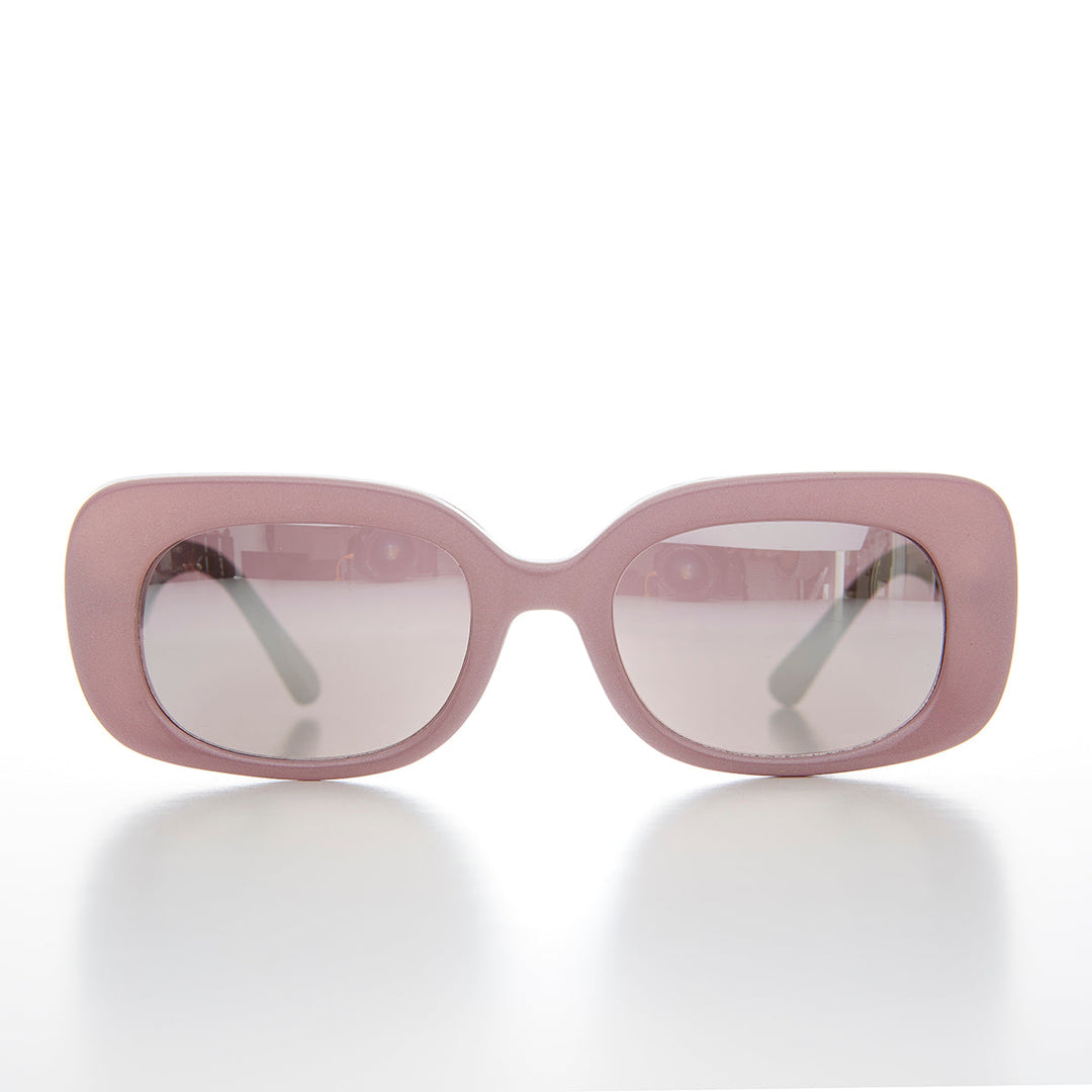 Thick Pastel Mod Retro Sunglasses - Tutti