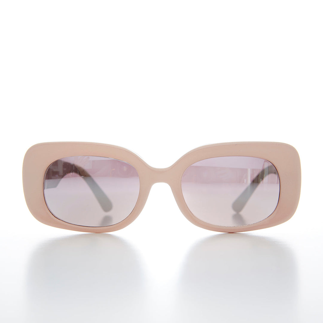 Thick Pastel Mod Retro Sunglass - Tutti