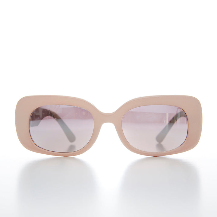 Thick Pastel Mod Retro Sunglasses - Tutti