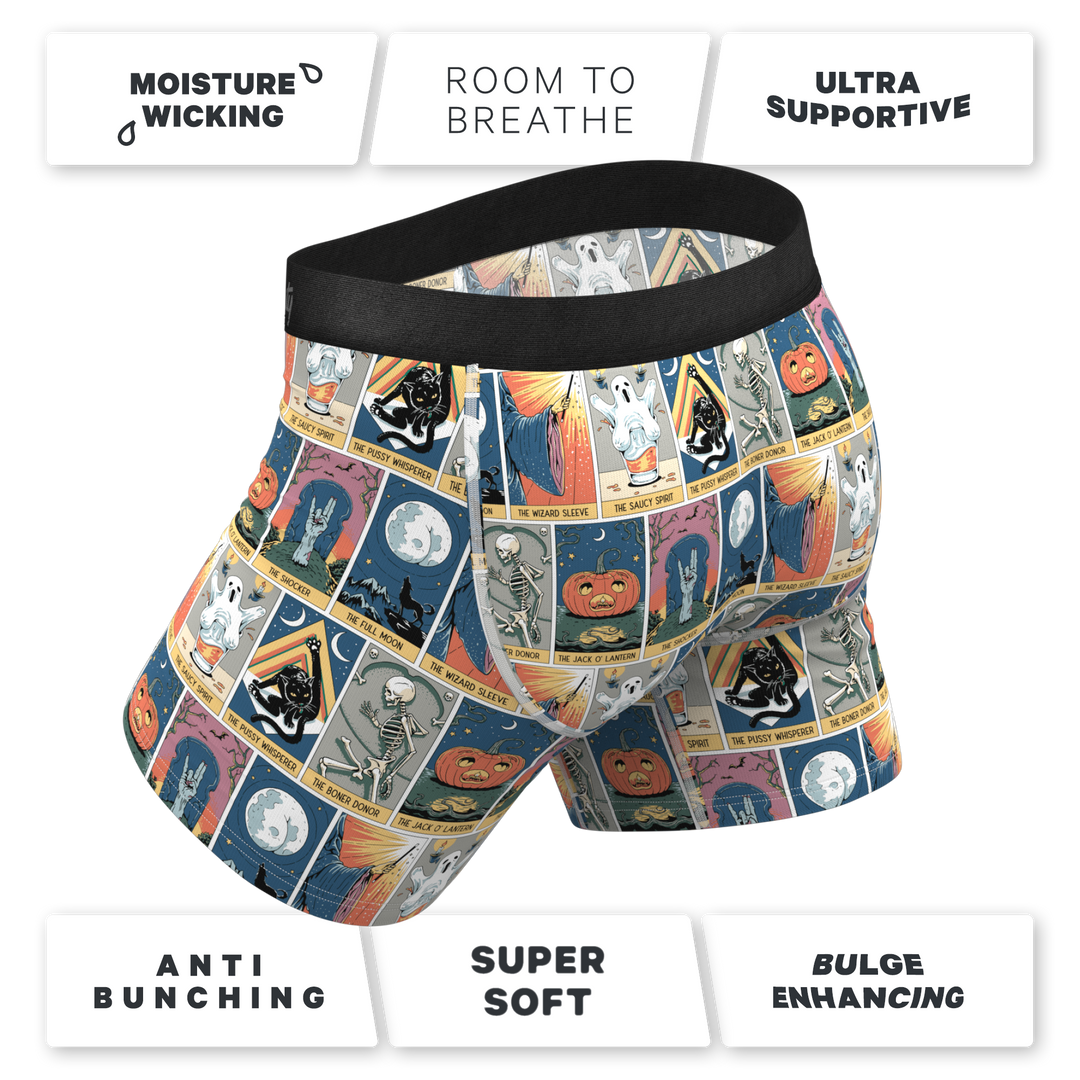 The Taboo | Tarot Cards Ball Hammock® Pouch Underwear With Fly