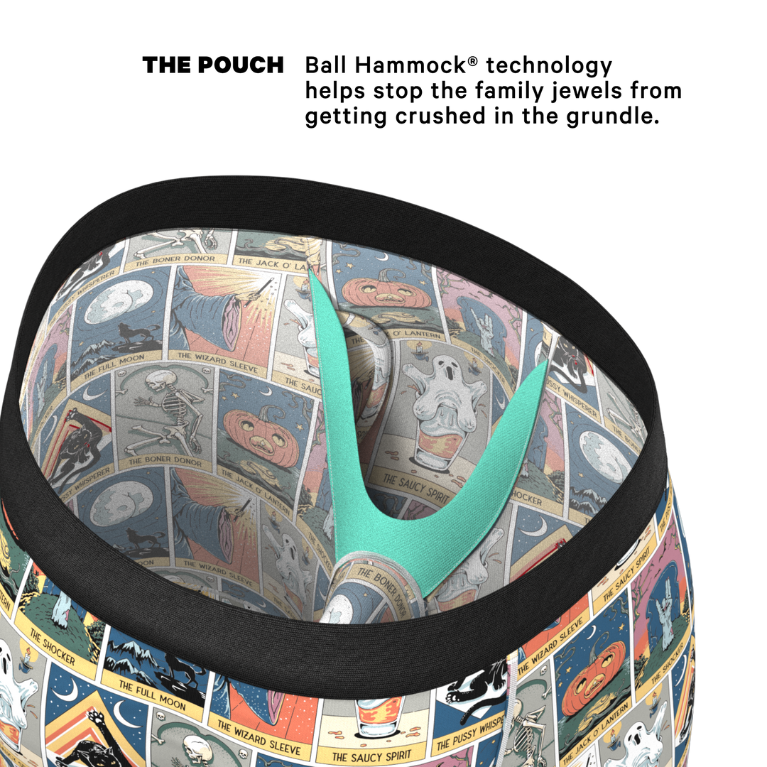 The Taboo | Tarot Cards Long Leg Ball Hammock® Pouch Underwear With Fly