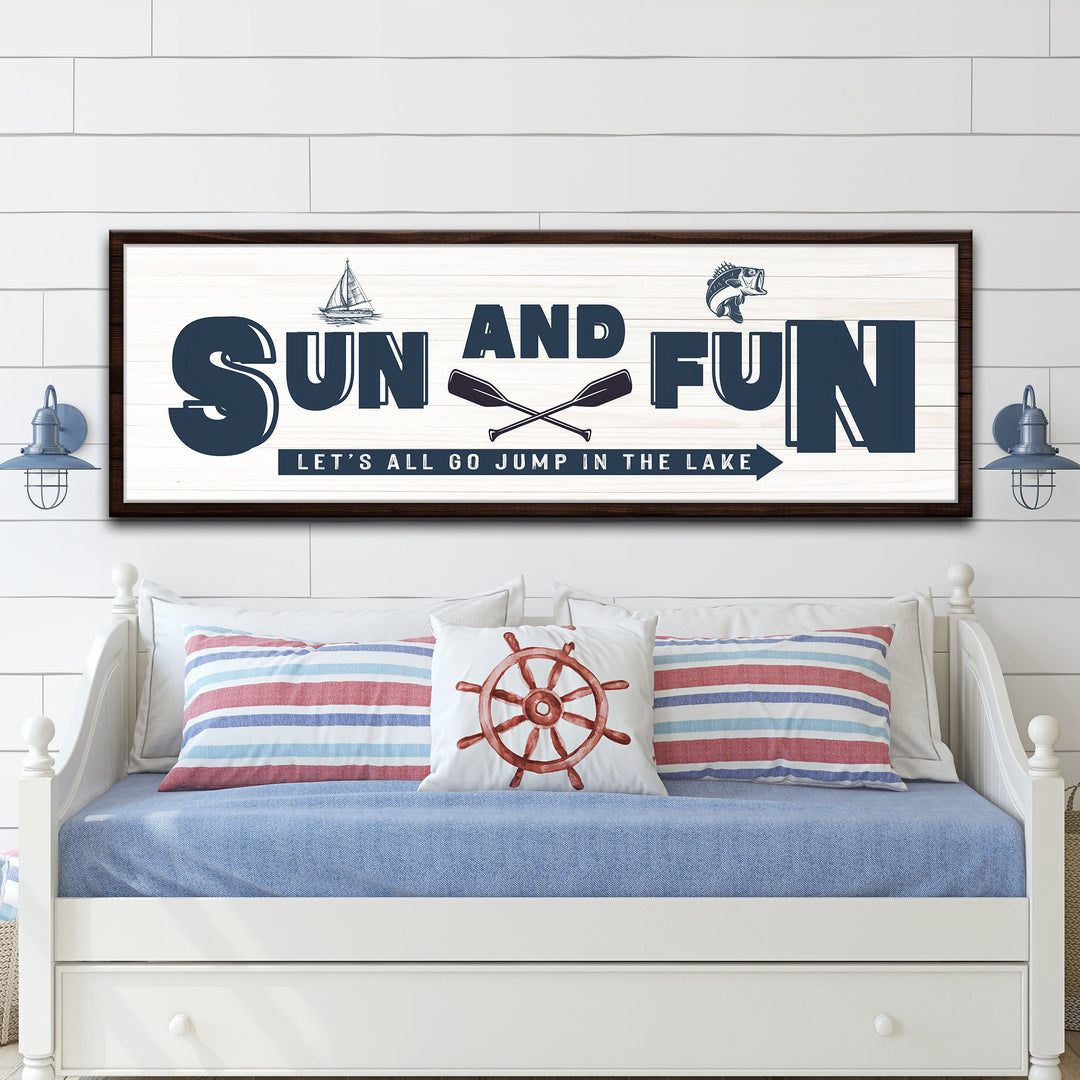 Sun And Fun Sign
