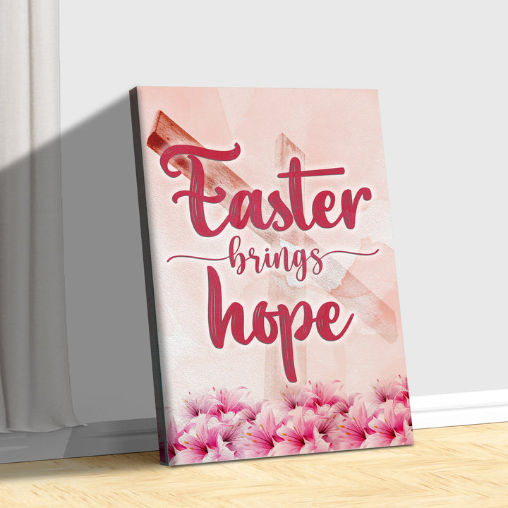 Easter Brings Hope Sign