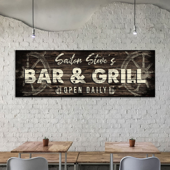Sailor Bar And Grill Open Daily Sign