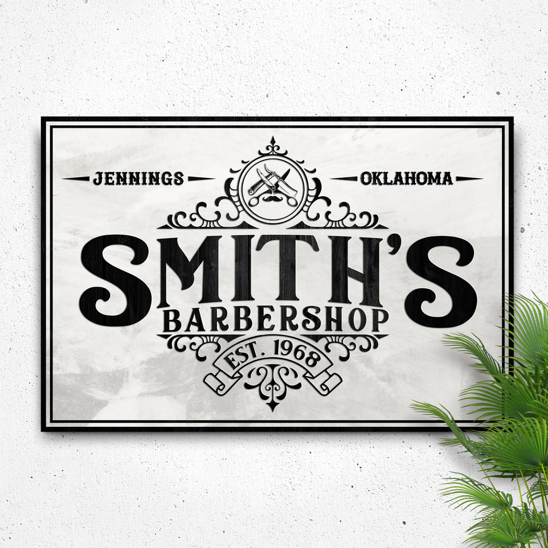 Barbershop Sign IV