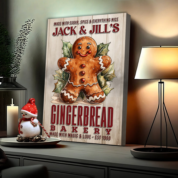 Made With Magic & Love Bakery Sign