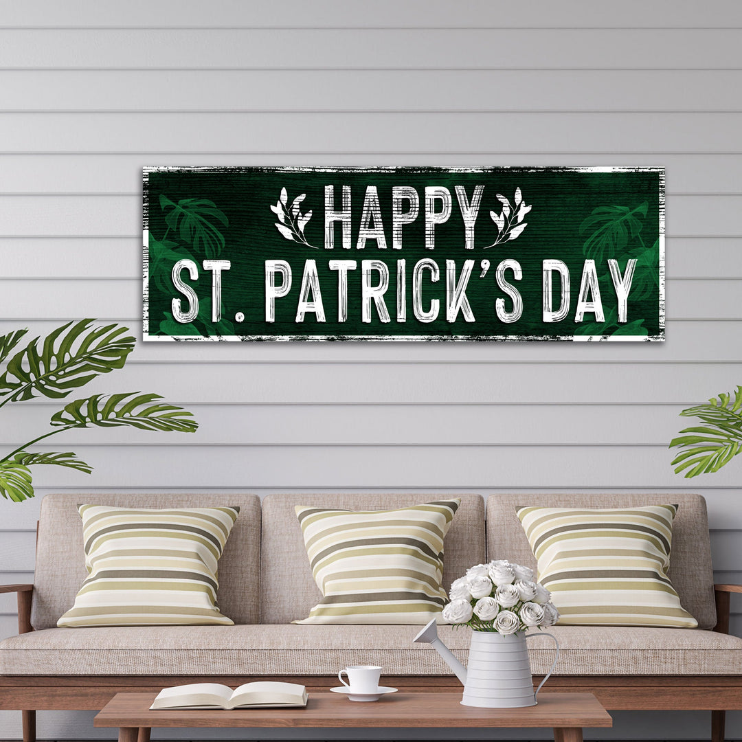 Happy St. Patrick's Day Sign III