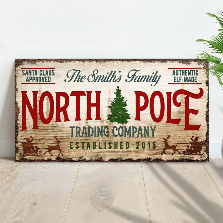 Christmas Trading Co Sign