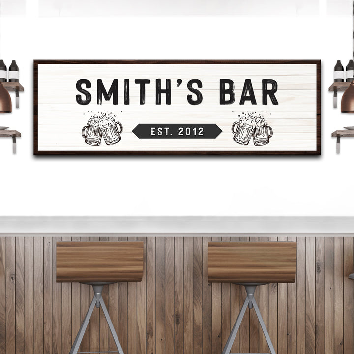 Family Bar Sign