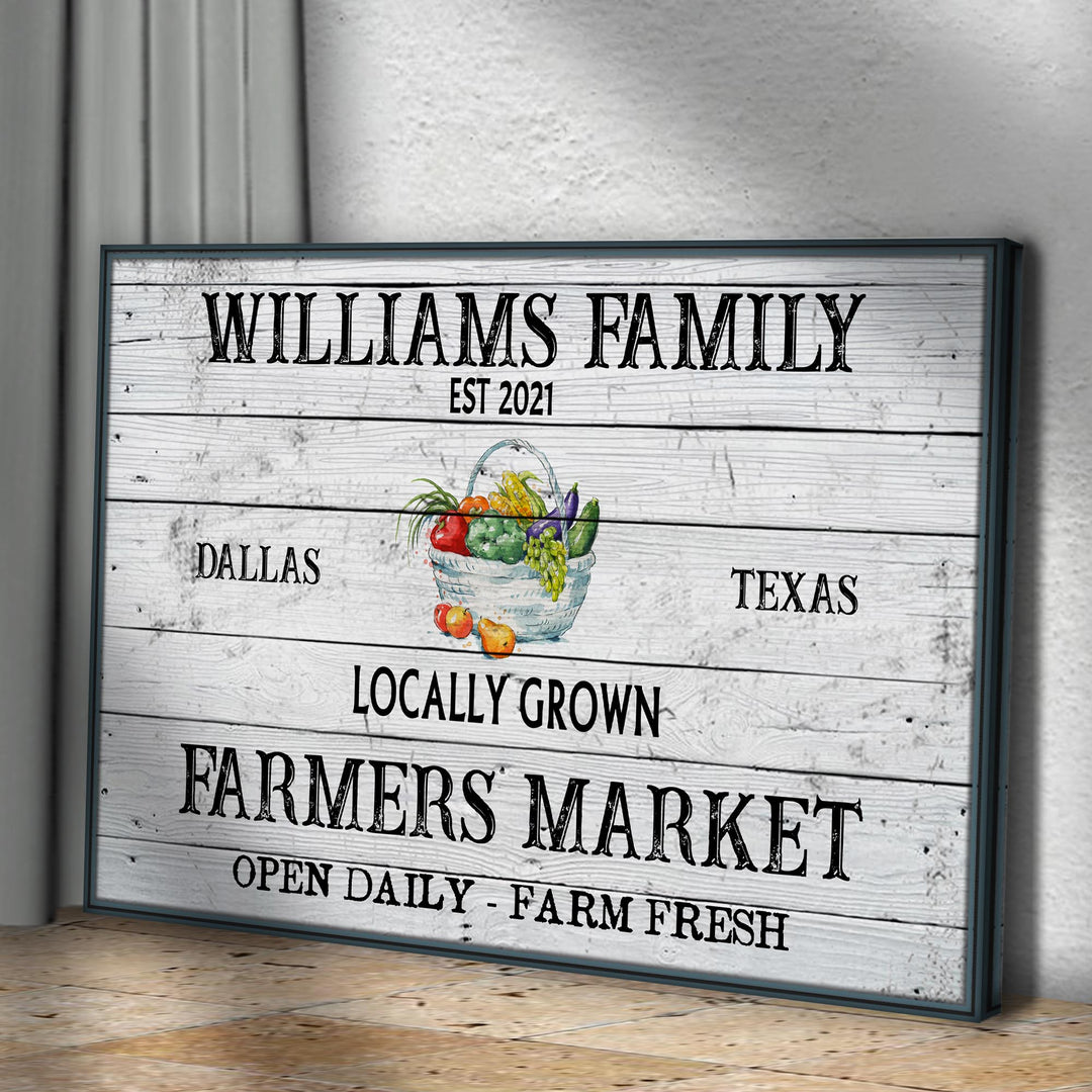 Farmers Market Sign II