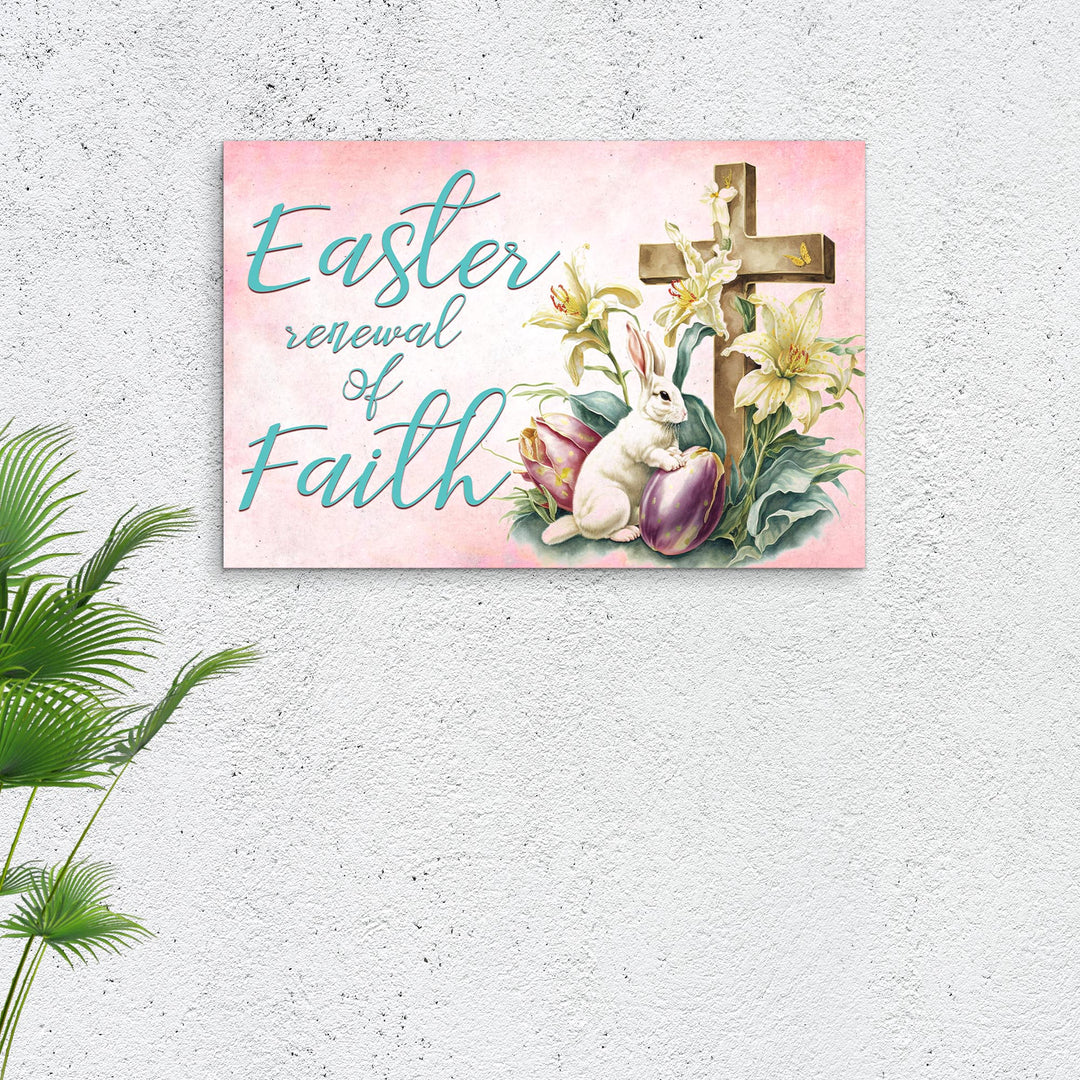 Easter Renewal Of Faith Sign