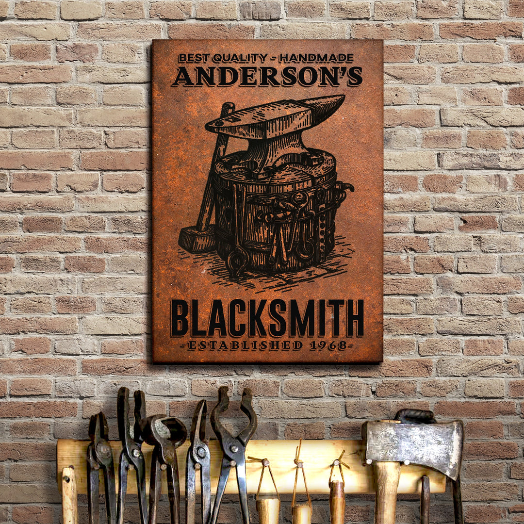 Best Quality Handmade Blacksmith Sign