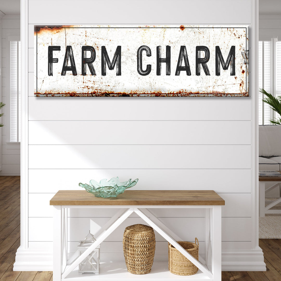 Farm Charm Sign