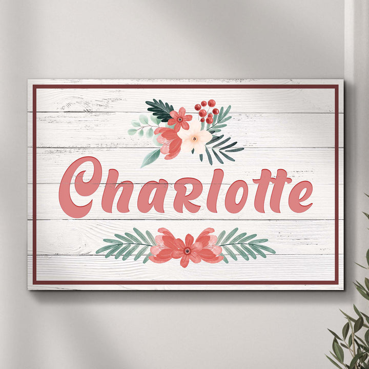 Flower Kids Room Sign