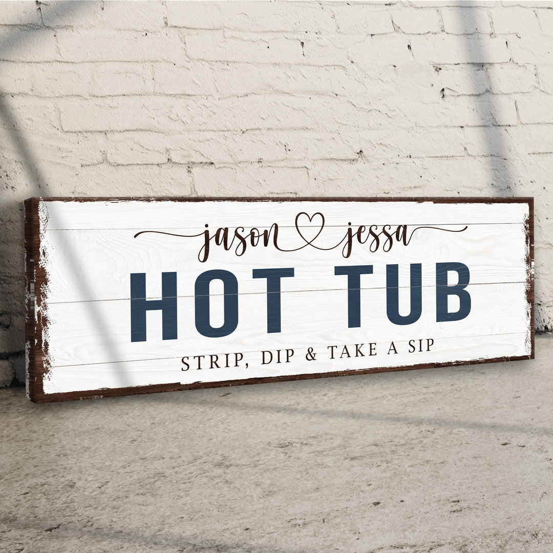 Hot Tub Sign