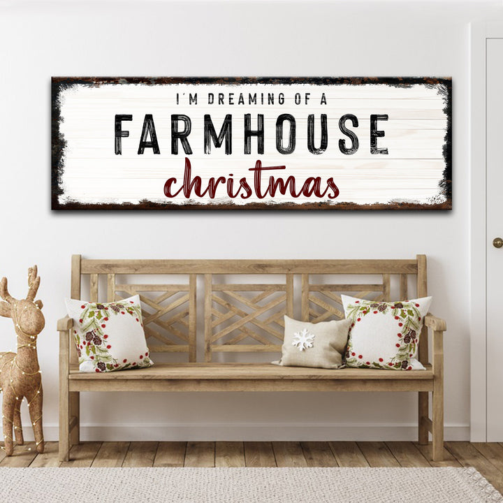 Farmhouse Christmas Sign