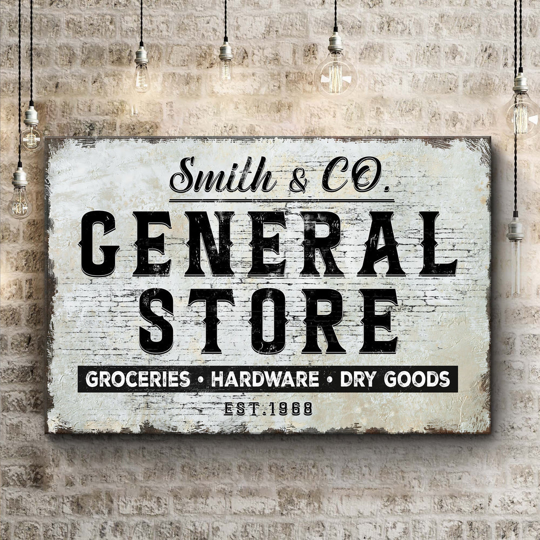 General Store Sign