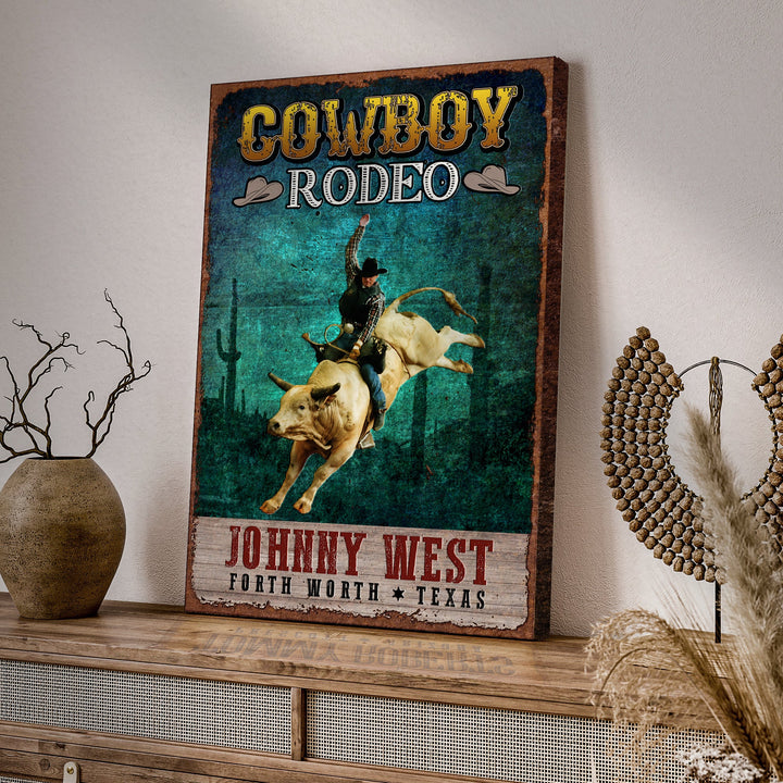 Cowboy Rodeo Show Sign