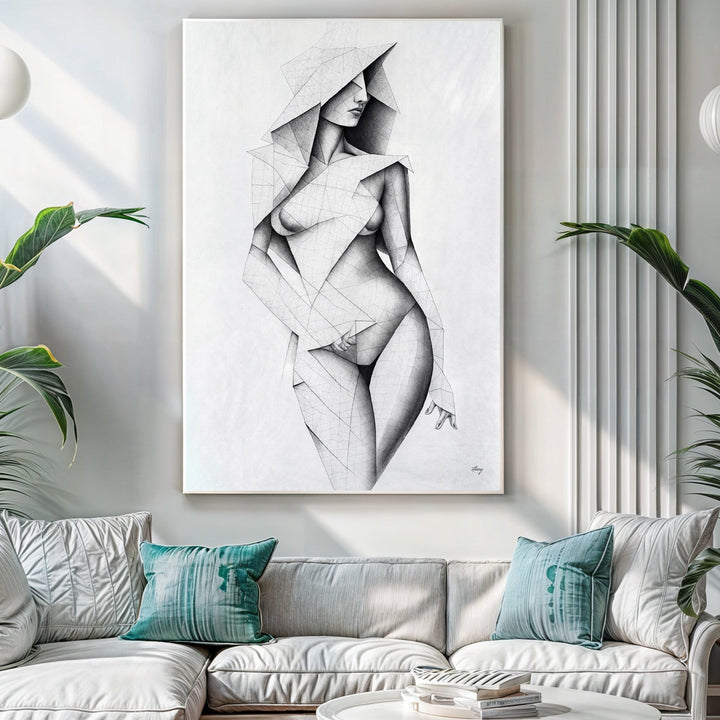 Canvas Print: "Tangible Point"