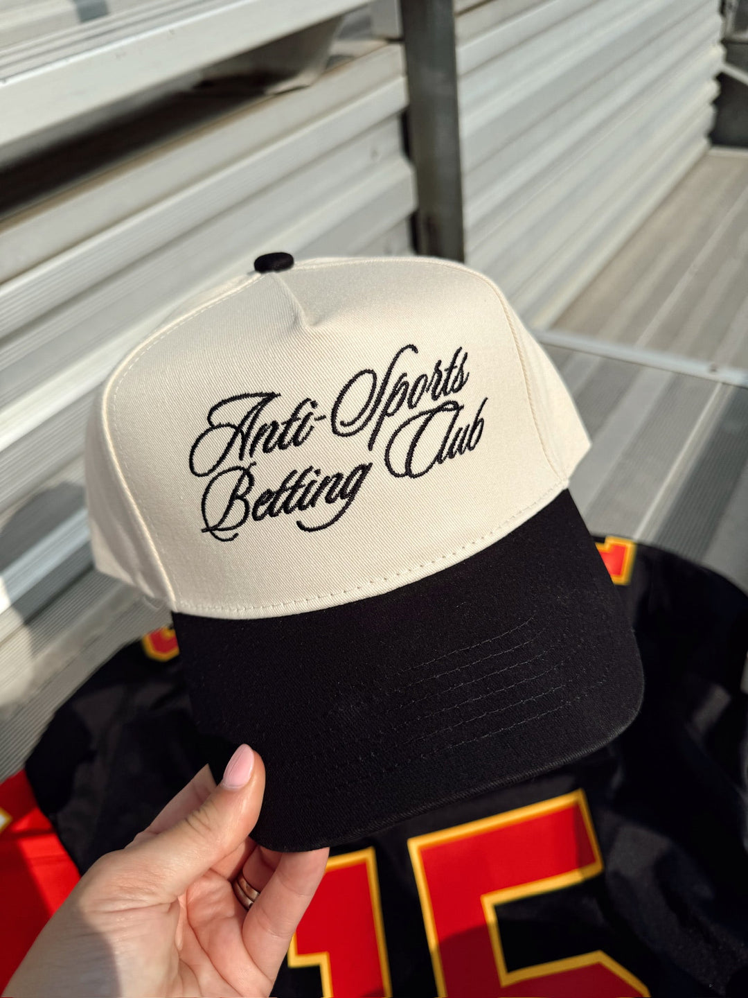 Anti Sports Betting Club - Black Vintage Trucker Hat