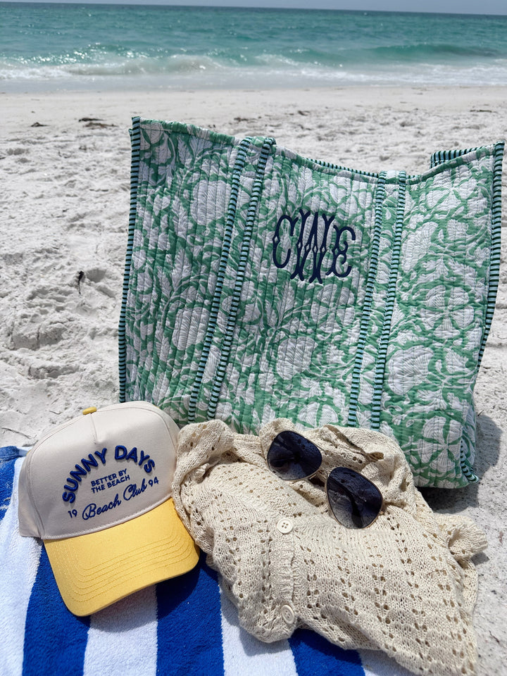 Sunny Days - Yellow Vintage Trucker Hat