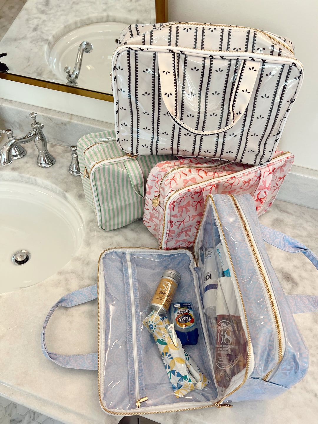 Clear Coat Toiletry Case