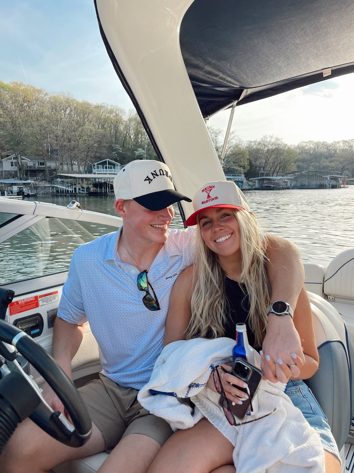 DRUNK Vintage Trucker Hat