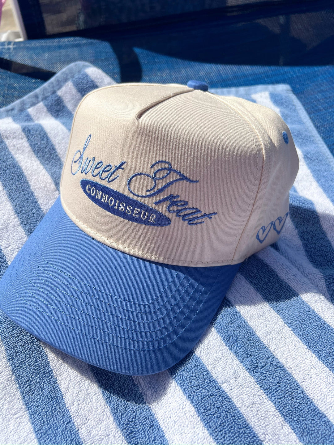Sweet Treat Connoisseur - Periwinkle Vintage Trucker Hat