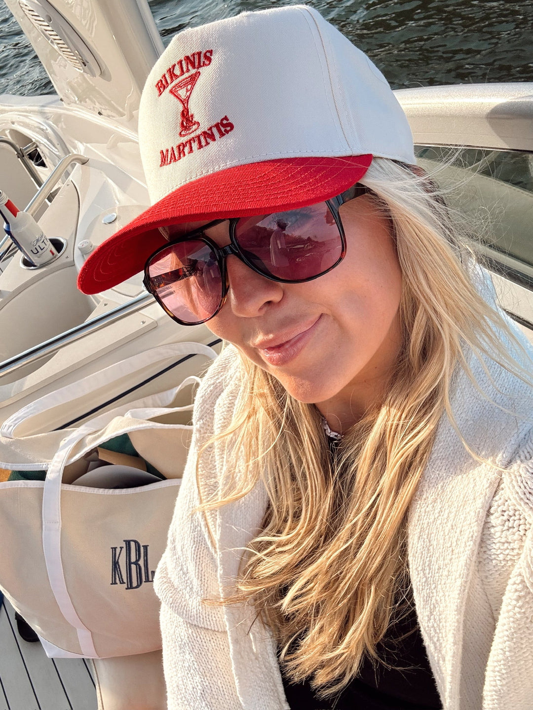 Bikinis & Martinis Vintage Trucker Hat