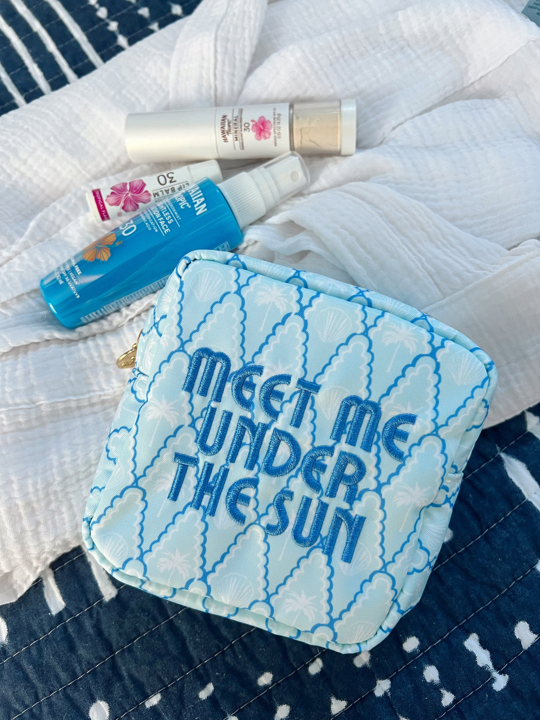 Meet me under the Sun - Blue Palms Mini