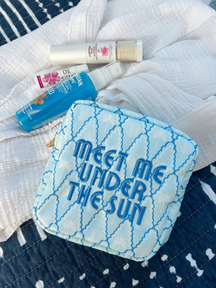 Meet me under the Sun - Blue Palms Mini