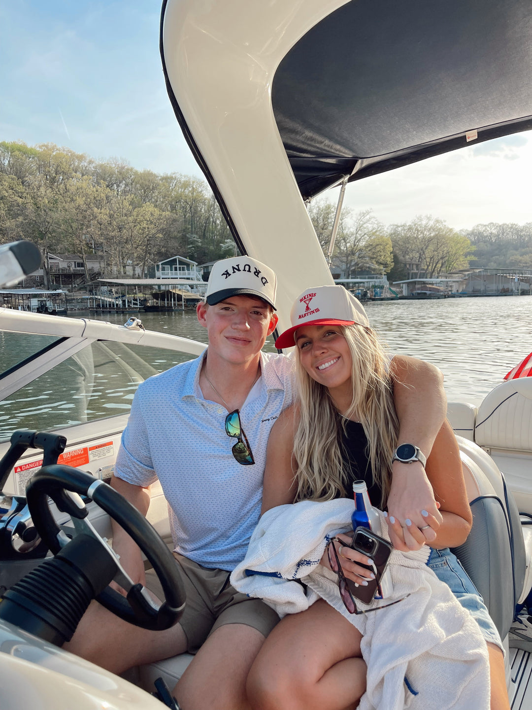 Bikinis & Martinis Vintage Trucker Hat