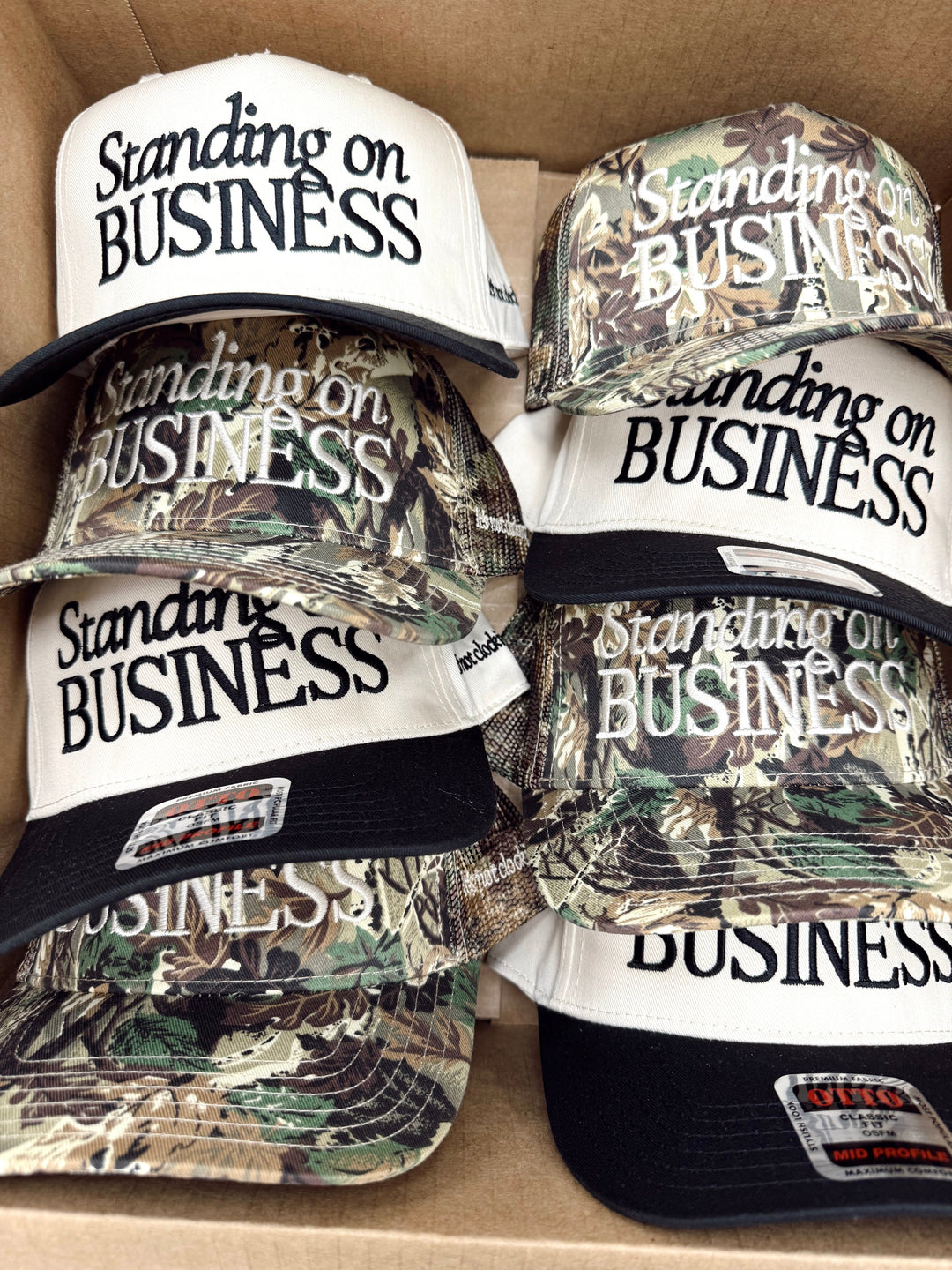 Standing On Business Trucker Hat