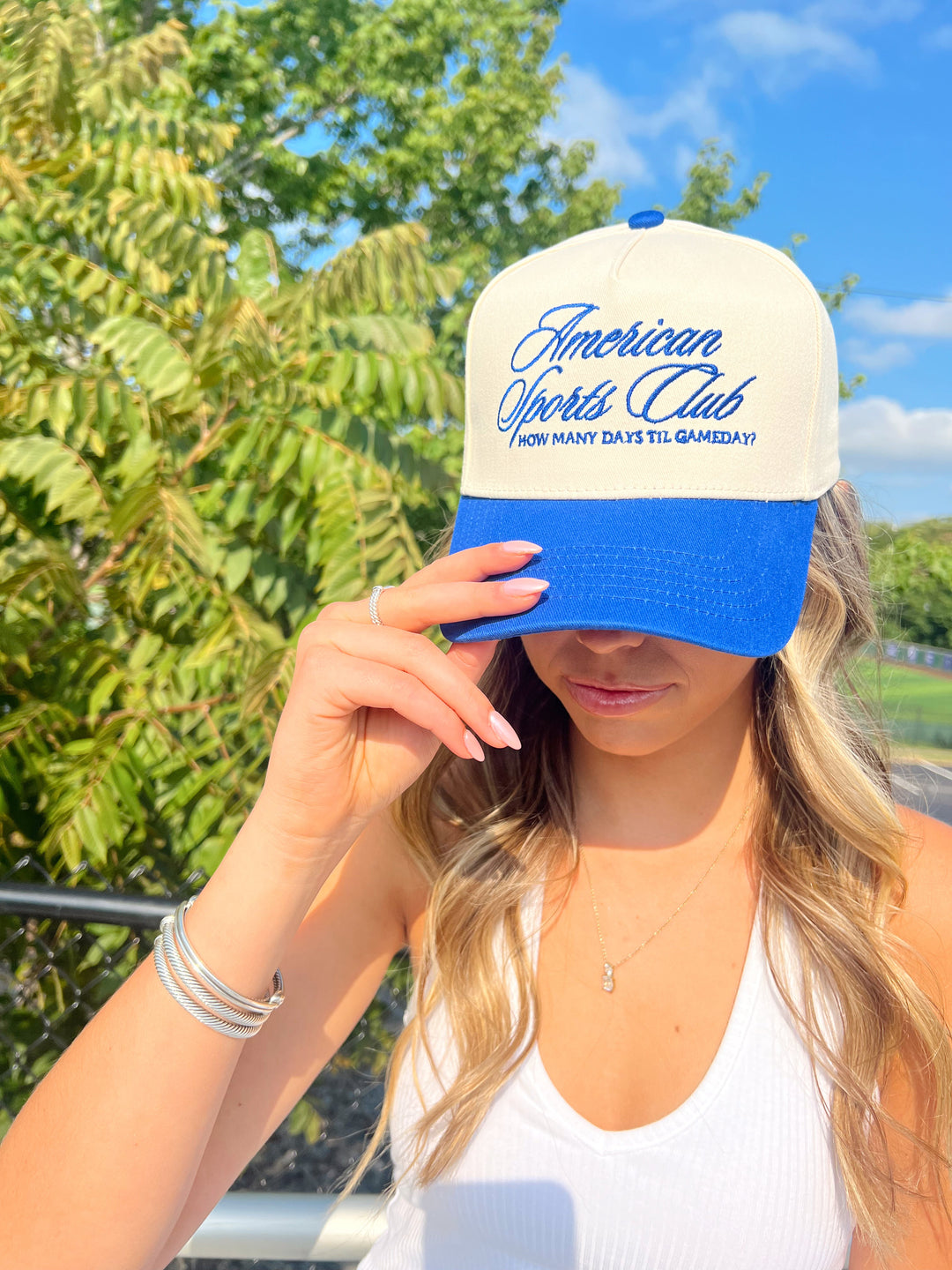 American Sports Club Vintage Trucker Hat