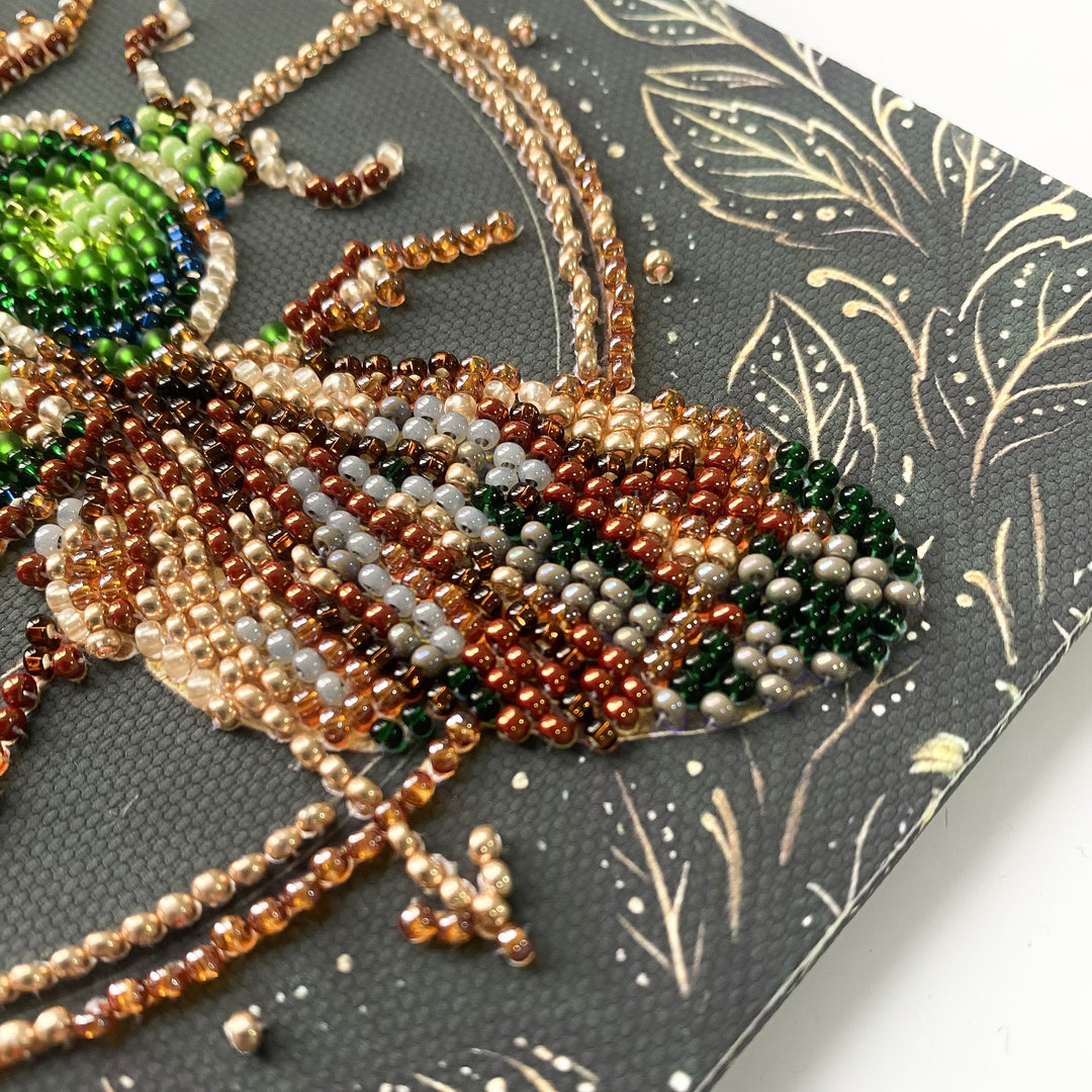 The Alchemy of Nature Mini Bead Embroidery Kit by Abris Art AM-266