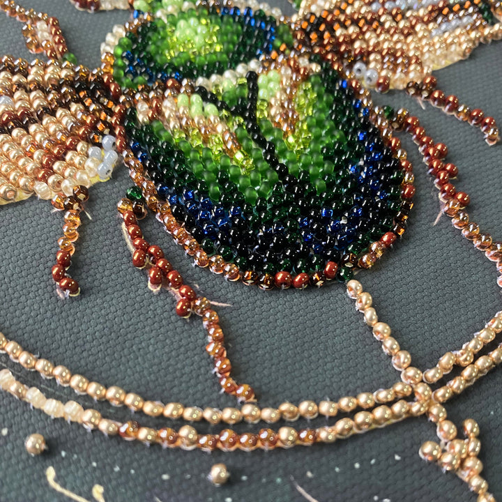 The Alchemy of Nature Mini Bead Embroidery Kit by Abris Art AM-266