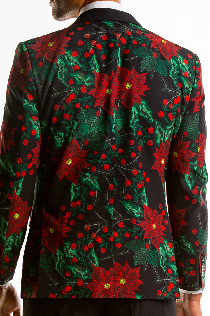 The Centerpiece | Poinsettia Ugly Christmas Suit