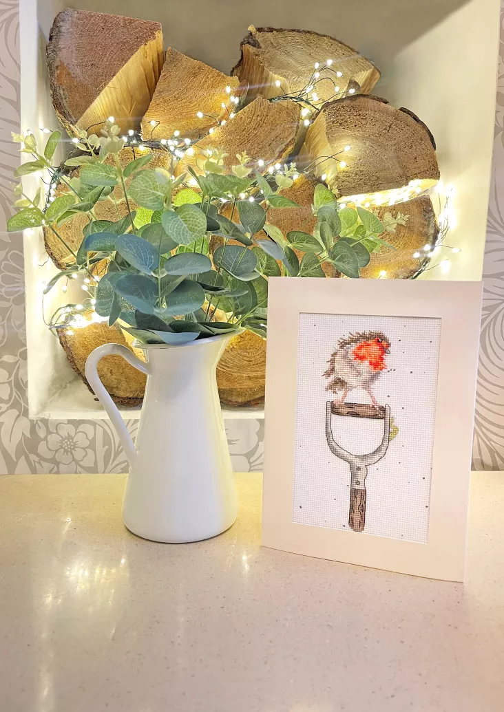 The Gardener's Friend -Thread Pack XGC57-TP Counted Cross Stitch Kit